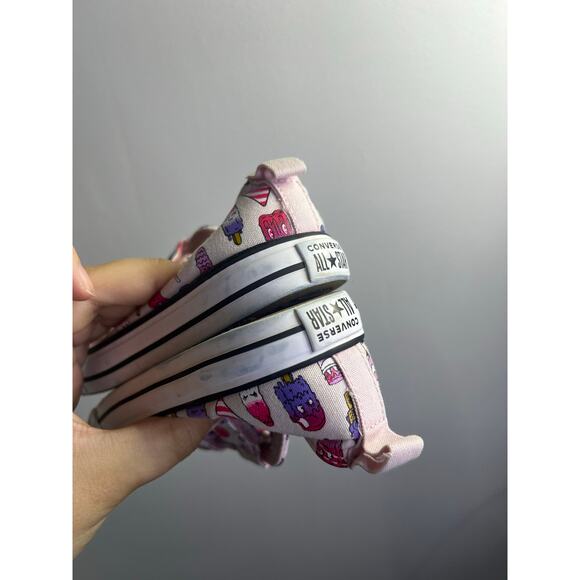 Converse Chuck Taylor All Star Sweet Scoops Canvas Sneakers Size 10 - Picture 4 of 6